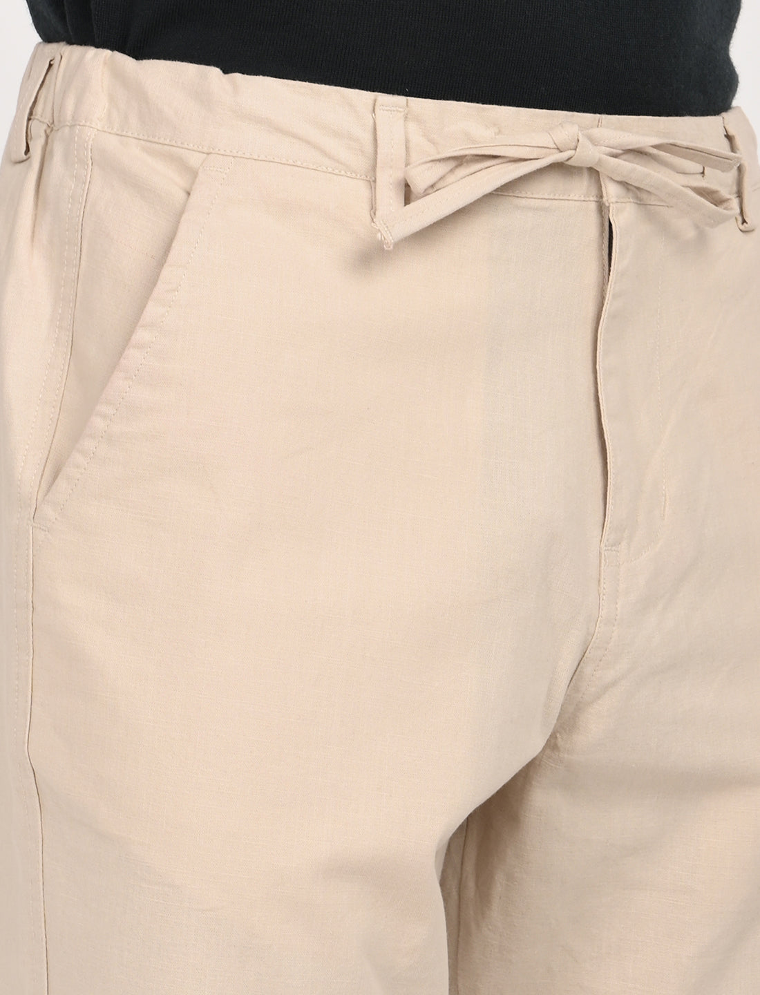 Nova Cream Linen Blend Trouser