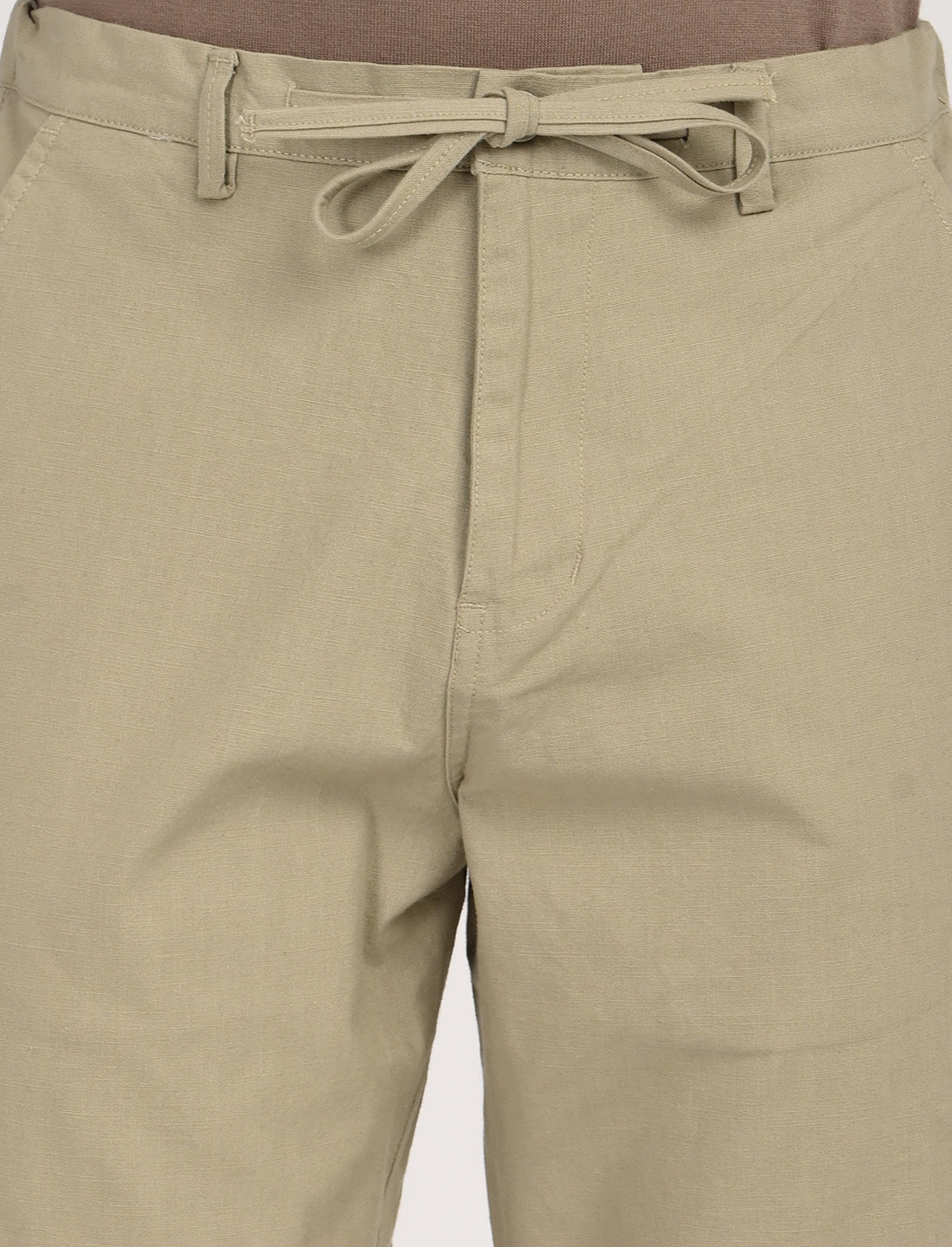 Vega Beige Linen Blend Trouser