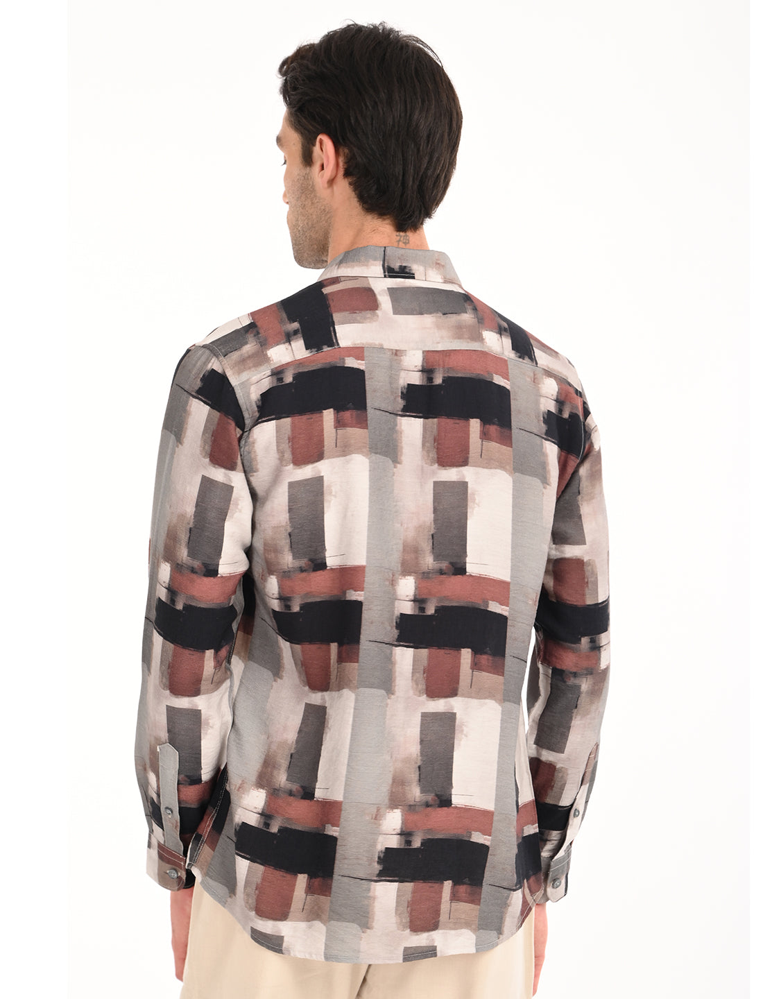 Chestnut Multi Color Printed Shirt