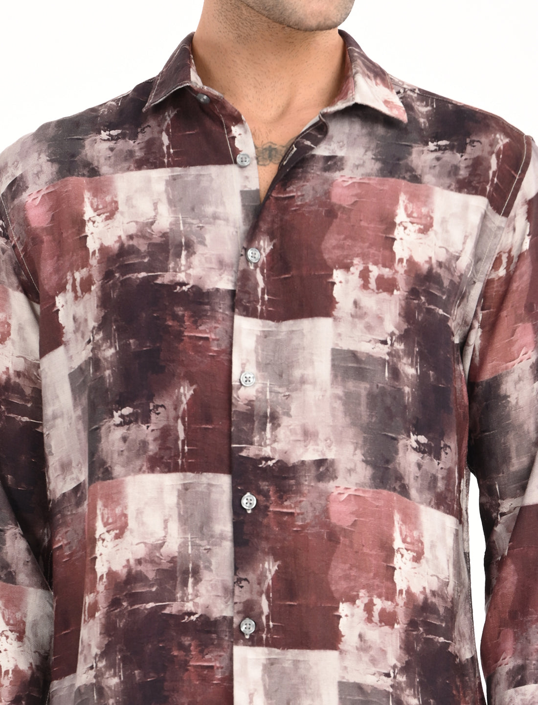 Cinnamon Printed Shirt
