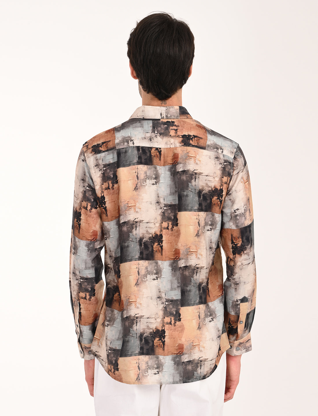 Coral Multi Color Printed Shirt