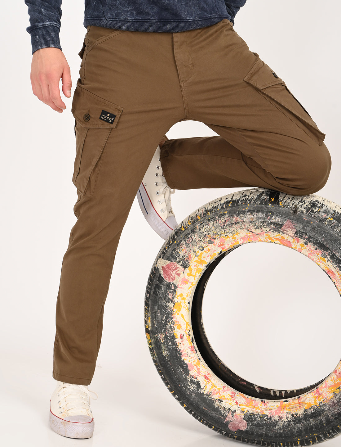 Outlander Khaki Cargo Pant