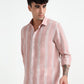 Stripe Elegance Pink Striped Shirt