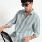 Aurora Blue Stripe Shirt