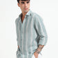 Aurora Blue Stripe Shirt