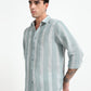 Aurora Blue Stripe Shirt
