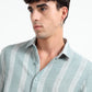 Aurora Blue Stripe Shirt