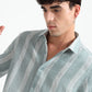 Aurora Blue Stripe Shirt