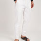 Vega White Linen Blend Trouser