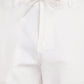 Vega White Linen Blend Trouser