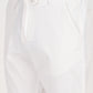 Vega White Linen Blend Trouser