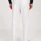 Vega White Linen Blend Trouser