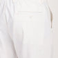 Vega White Linen Blend Trouser