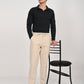 Nova Cream Linen Blend Trouser
