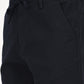 Close-up of Nova Navy Blue Linen Blend Trouser showcasing fabric texture and adjustable waistband, ideal for casual wear.
