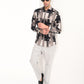 Almond Multi Color Printed Shirt