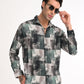 Opal Green Printed Shirt