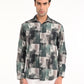 Opal Green Printed Shirt