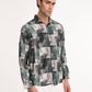 Opal Green Printed Shirt