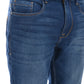 Slim Fit Mid Blue Jeans