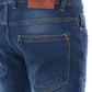 Slim Fit Mid Blue Jeans