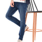 Slim Fit Mid Blue Jeans