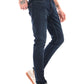 Dark Blue Mid Rise Slim Fit Jeans