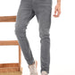 Light Grey Mid Rise Slim Fit Jeans