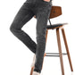 Dark Grey Slim Fit Heavy Fade Jeans