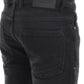 Dark Grey Slim Fit Light Fade Jeans