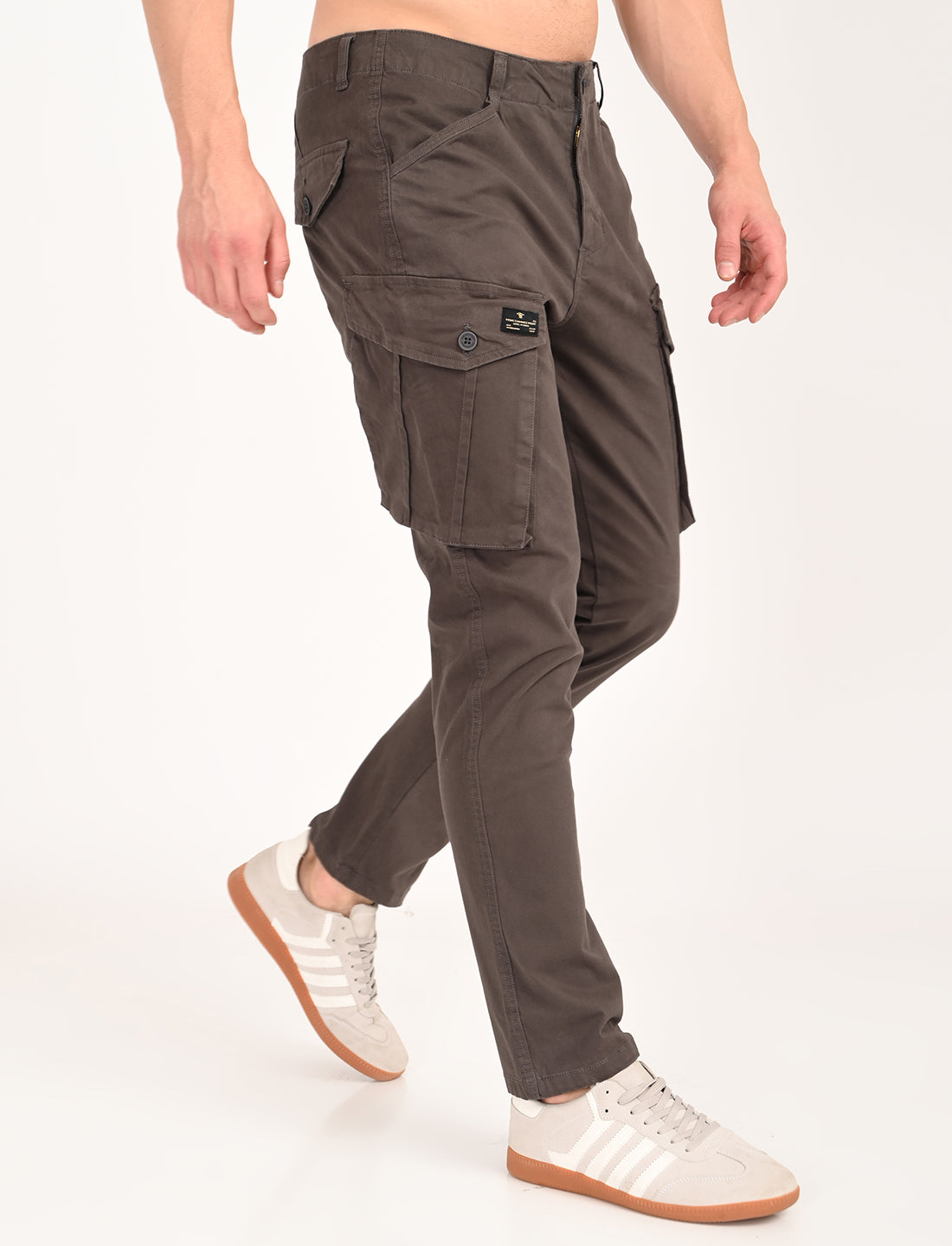Outlander Dark Brown Cargo Pant