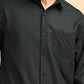 Dark Green Solid Oxford Shirt