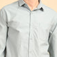Pearl Grey Solid Oxford Shirt