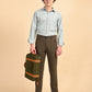 Pearl Grey Solid Oxford Shirt