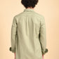 Light Green Solid Oxford Shirt