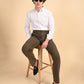 White Solid Oxford Shirt
