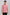 Pink Mandarin Collar Linen Shirt